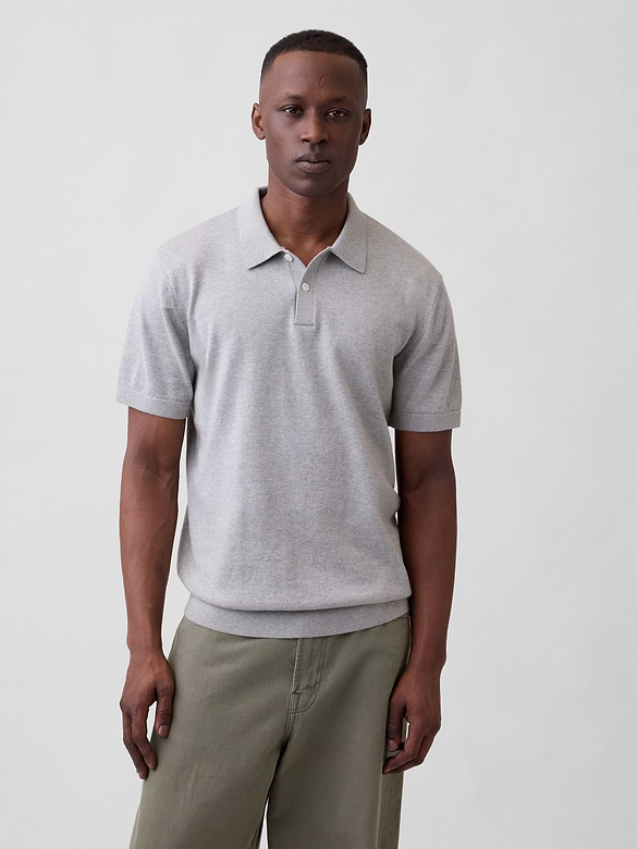 Sweater Polo Shirt