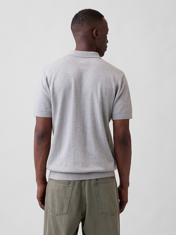 Sweater Polo Shirt
