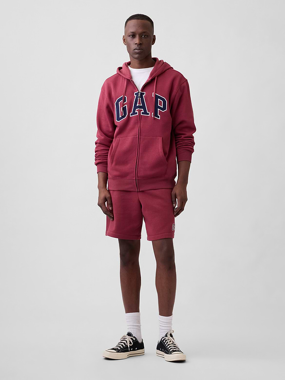 Adult Relaxed Gap Logo Zip Hoodie