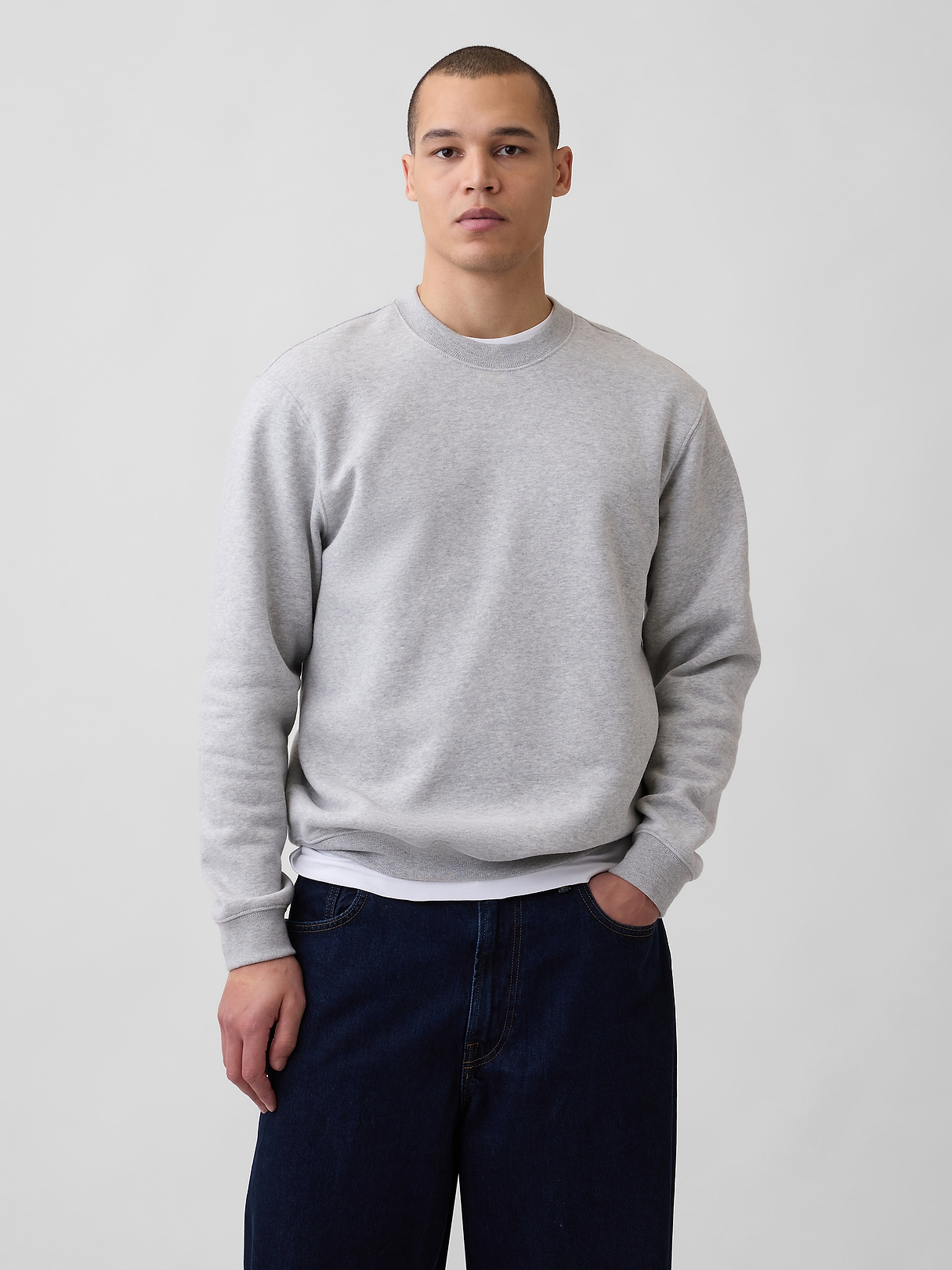 Adult VintageSoft Crew Sweatshirt | Gap