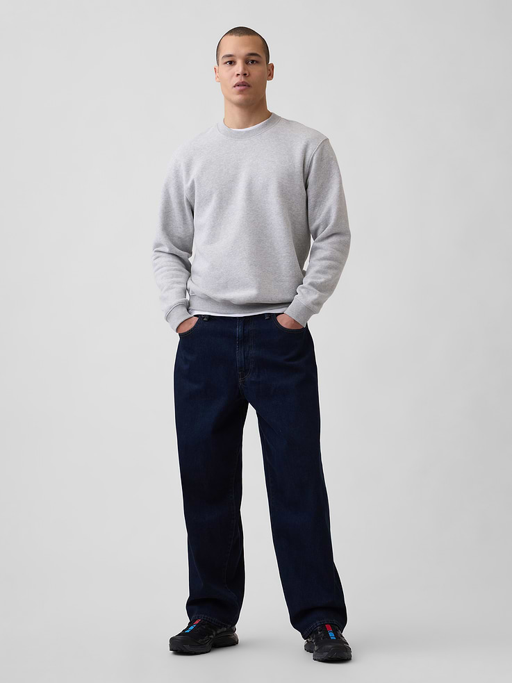 Image number 2 showing, Adult VintageSoft Crewneck Sweatshirt