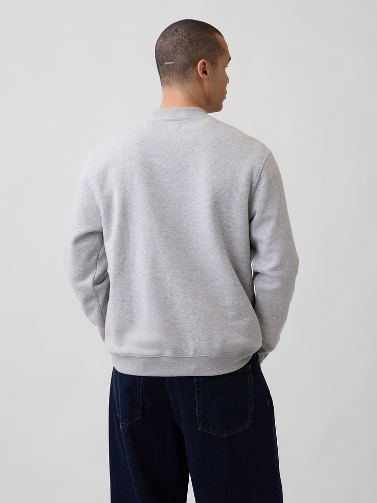 Image number 3 showing, Adult VintageSoft Crewneck Sweatshirt