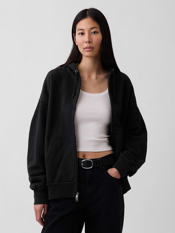 Image 5 of 8, Adult Extra Heavyweight French Terry Zip Hoodie