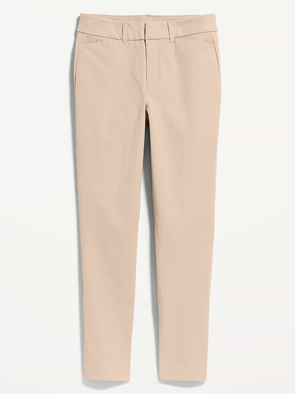 High-Waisted Pixie Skinny Ankle Pants