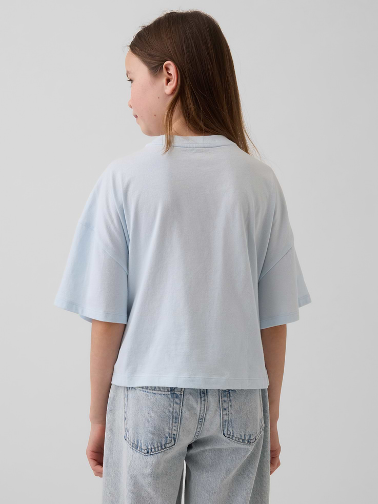 Image number 3 showing, Kids Oversized Graphic Logo T-Shirt