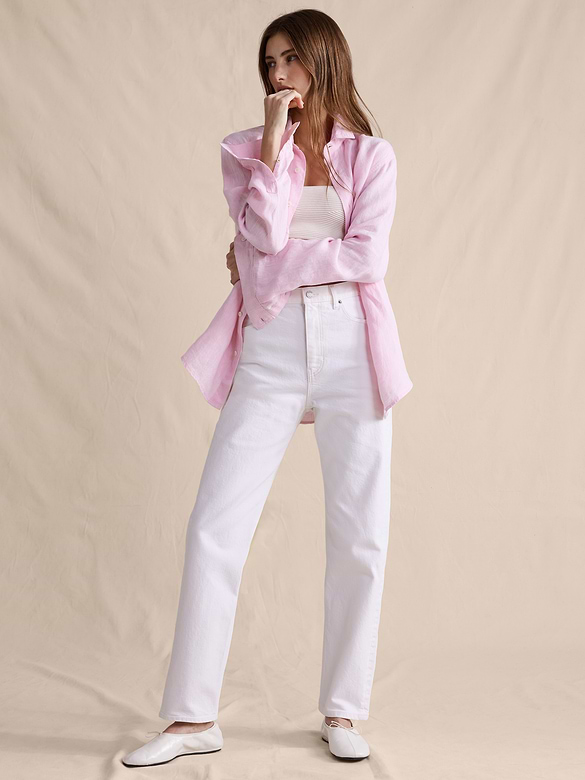 High-Rise 90S Straight Jean