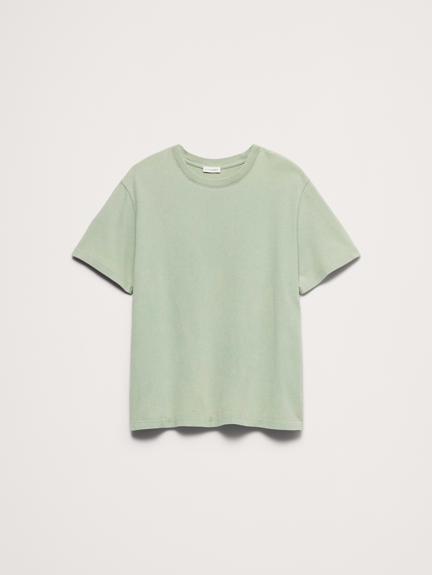 Image number 4 showing, Sueded Cotton Crew-Neck T-Shirt