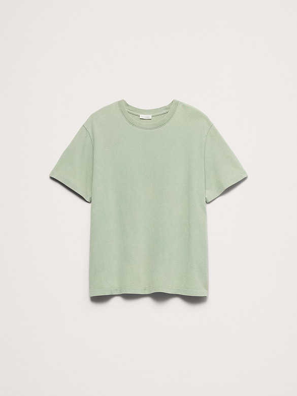 Heavyweight Cotton Crew-Neck T-Shirt