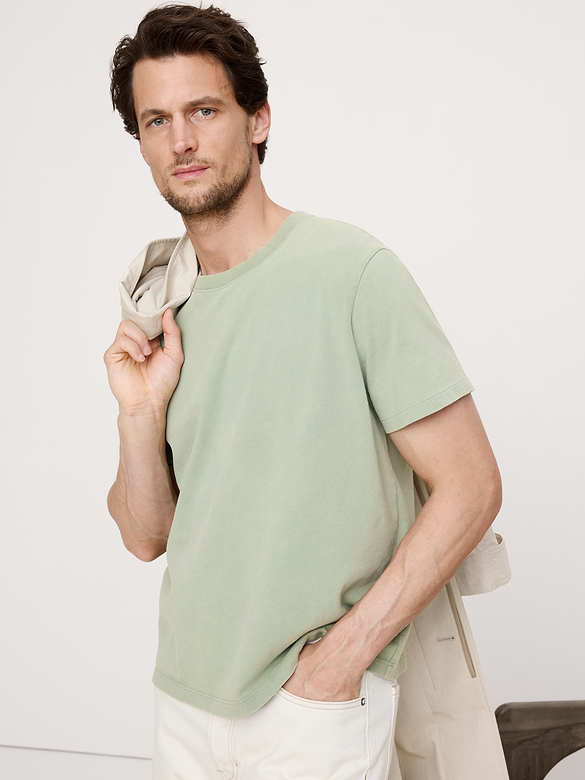 Heavyweight Cotton Crew-Neck T-Shirt