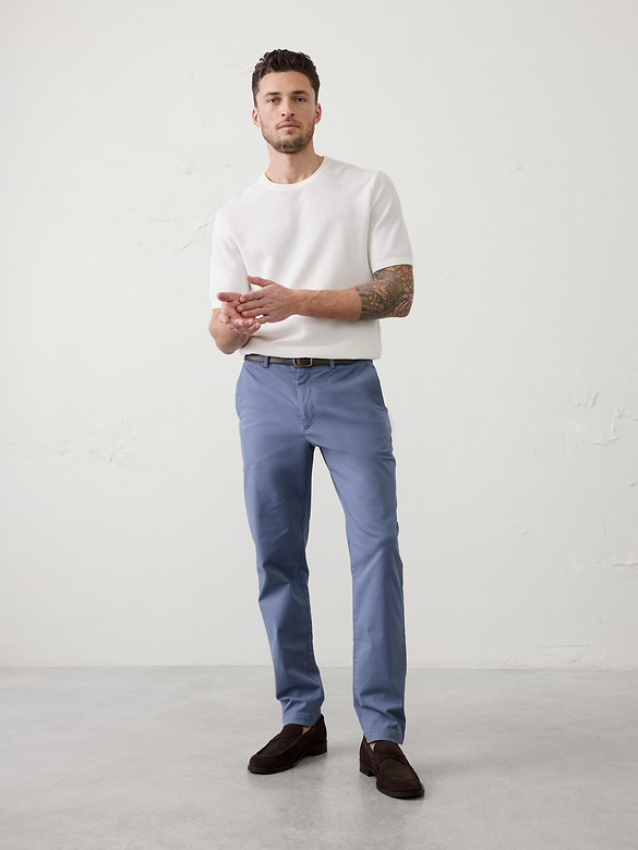 Slim Lived-In Chino