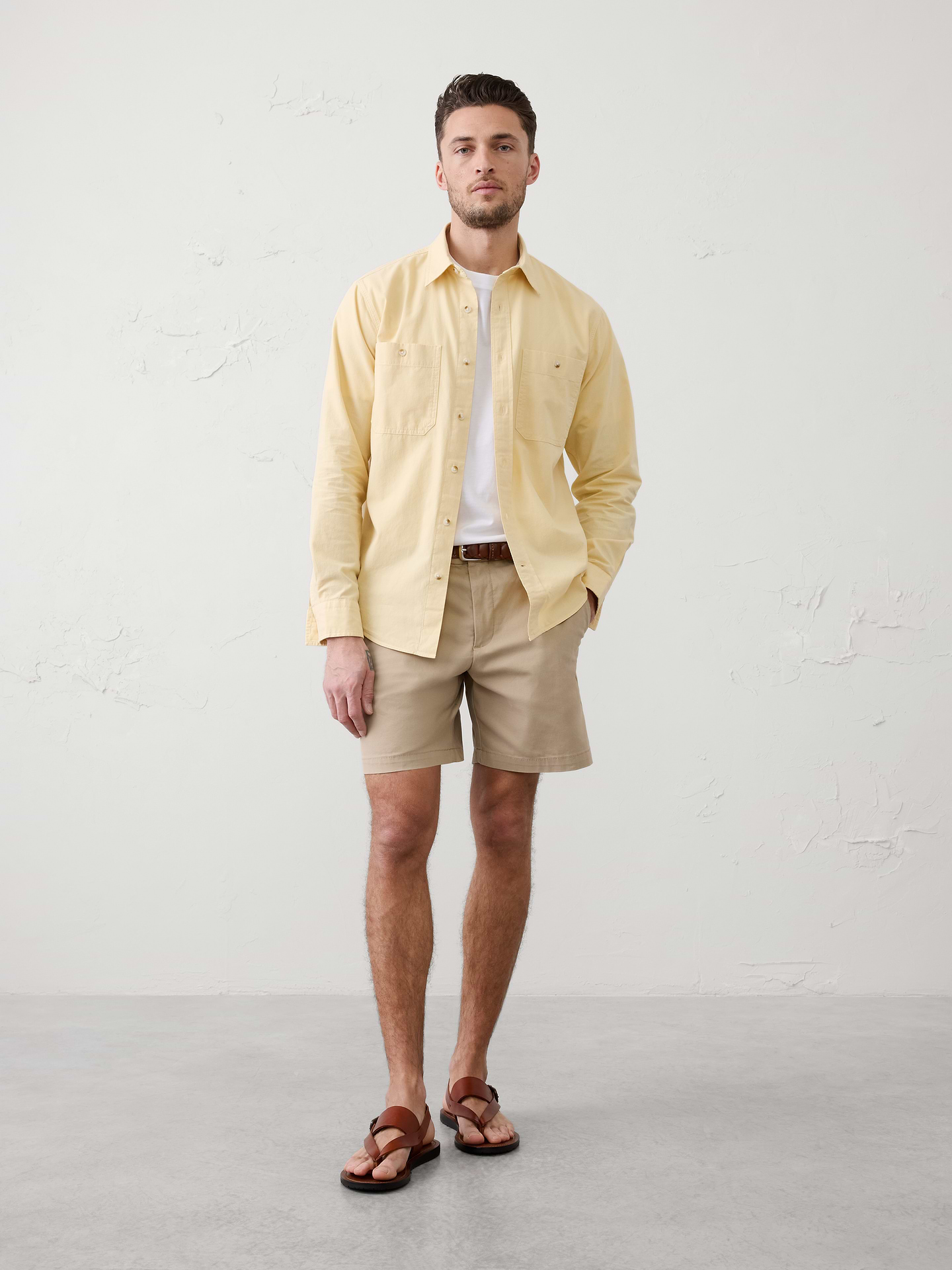 Image number 1 showing, Standard-Fit Vintage Denim Shirt