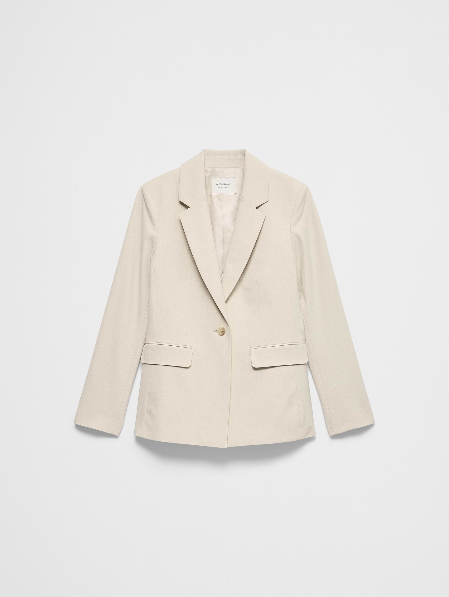 Image number 7 showing, Sculpted Stretch Long Blazer
