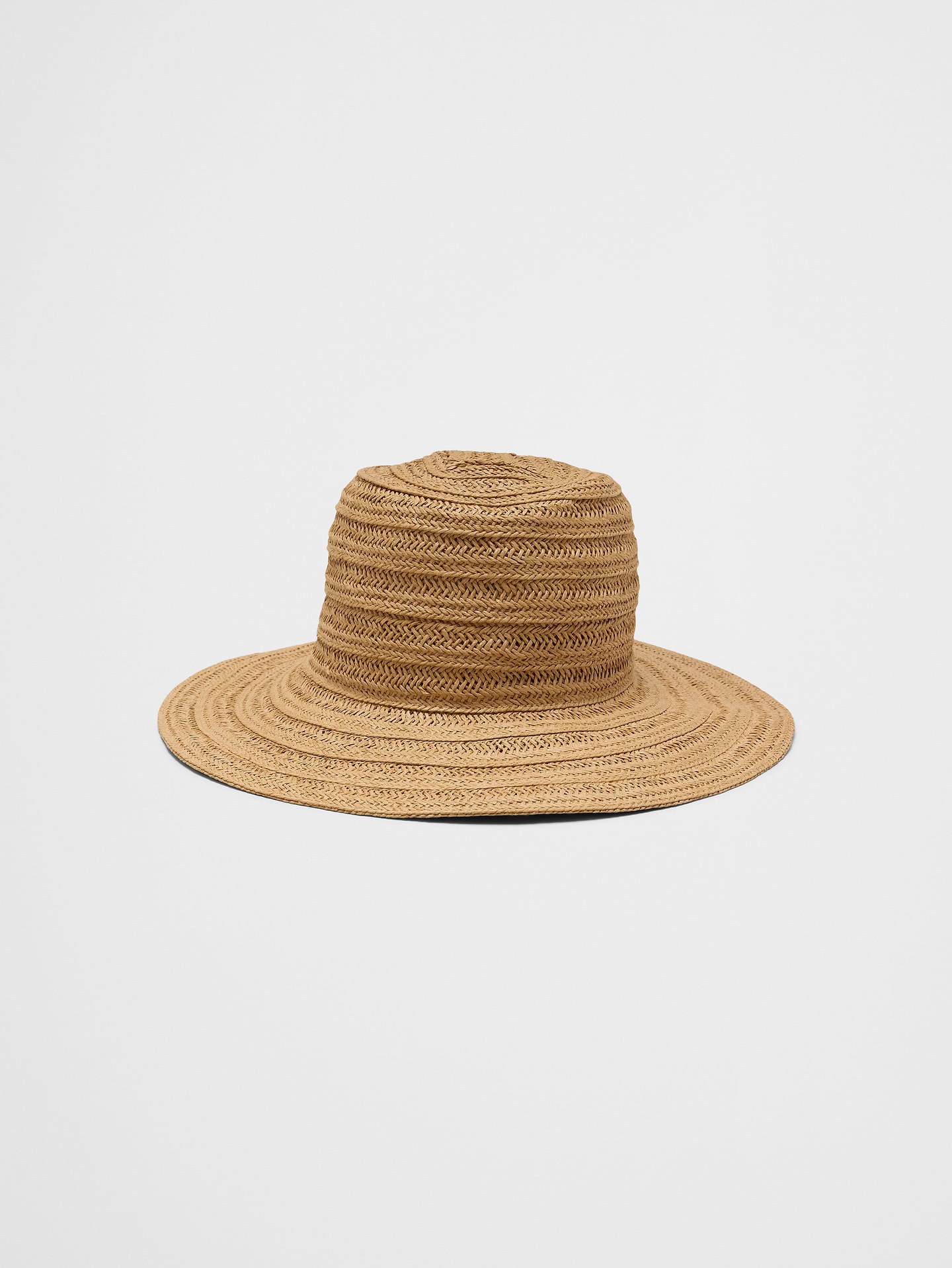 Image 1 of 1, This Panama-inspired hat is crafted from lightweight, breathable paper straw for a refined look that feels effortless under the sun. Its structured crown and wide brim offer timeless sophistication with modern versatility—perfect for seaside escapes or city strolls., Made exclusively for Banana Republic Factory., Product #855240