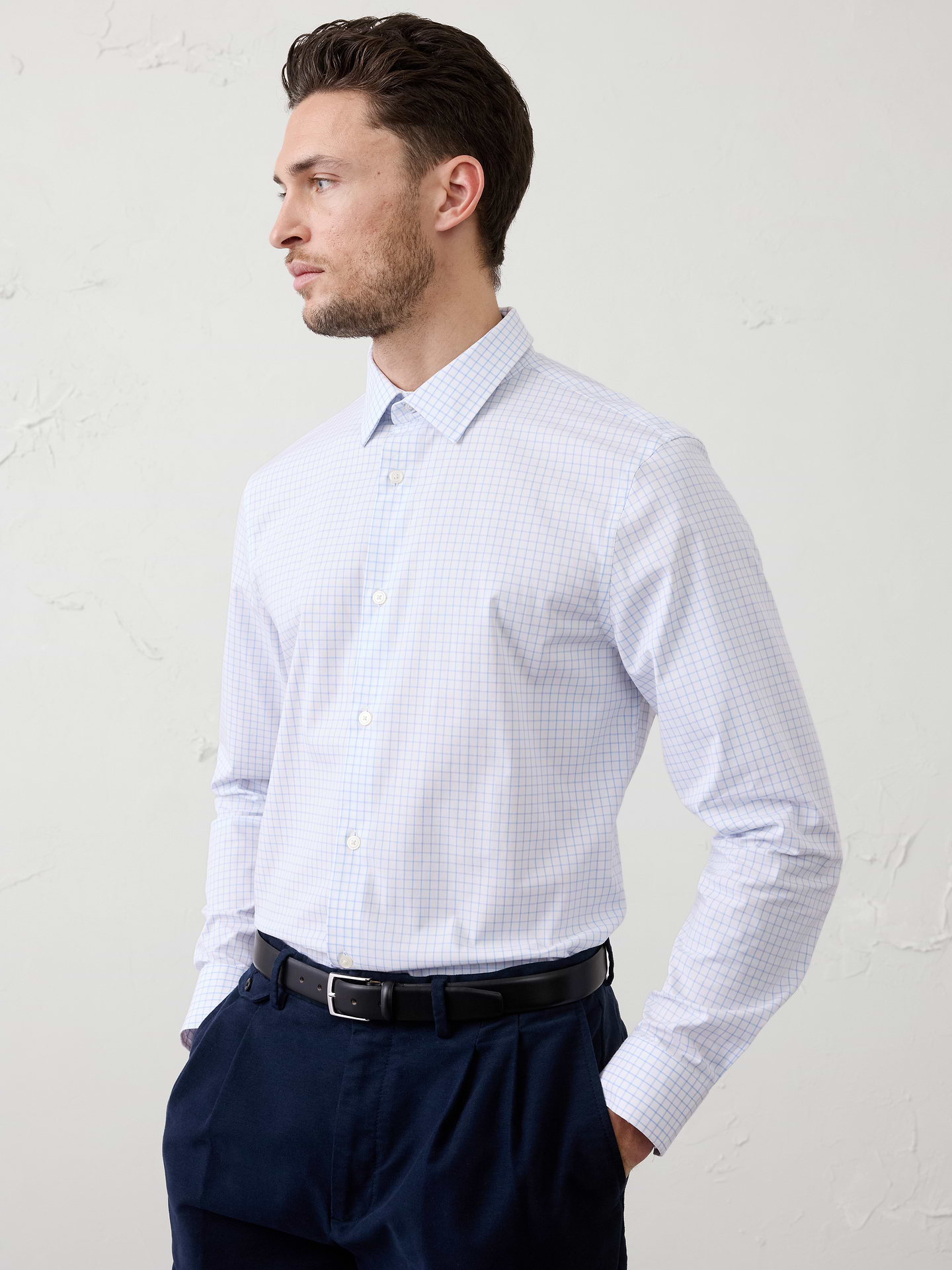 Image number 1 showing, Slim-Fit Dress Shirt