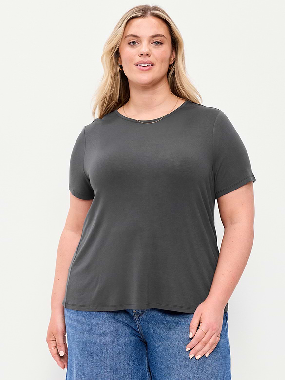 Luxe Crew-Neck T-Shirt