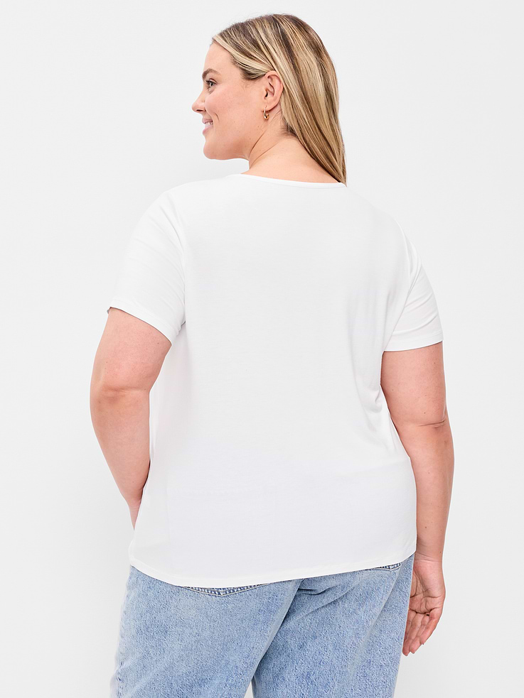 Image number 8 showing, Luxe Crew-Neck T-Shirt
