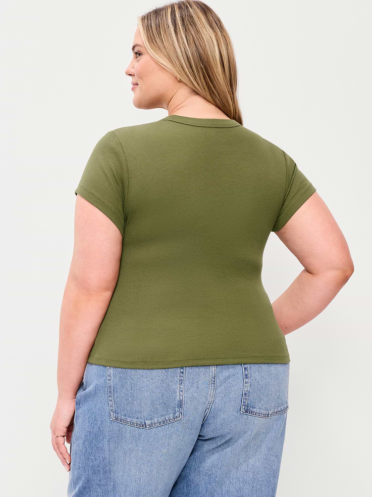 Image number 6 showing, Snug Crop T-Shirt
