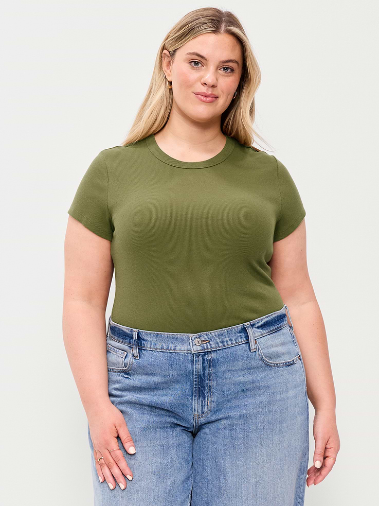 Image number 5 showing, Snug Crop T-Shirt