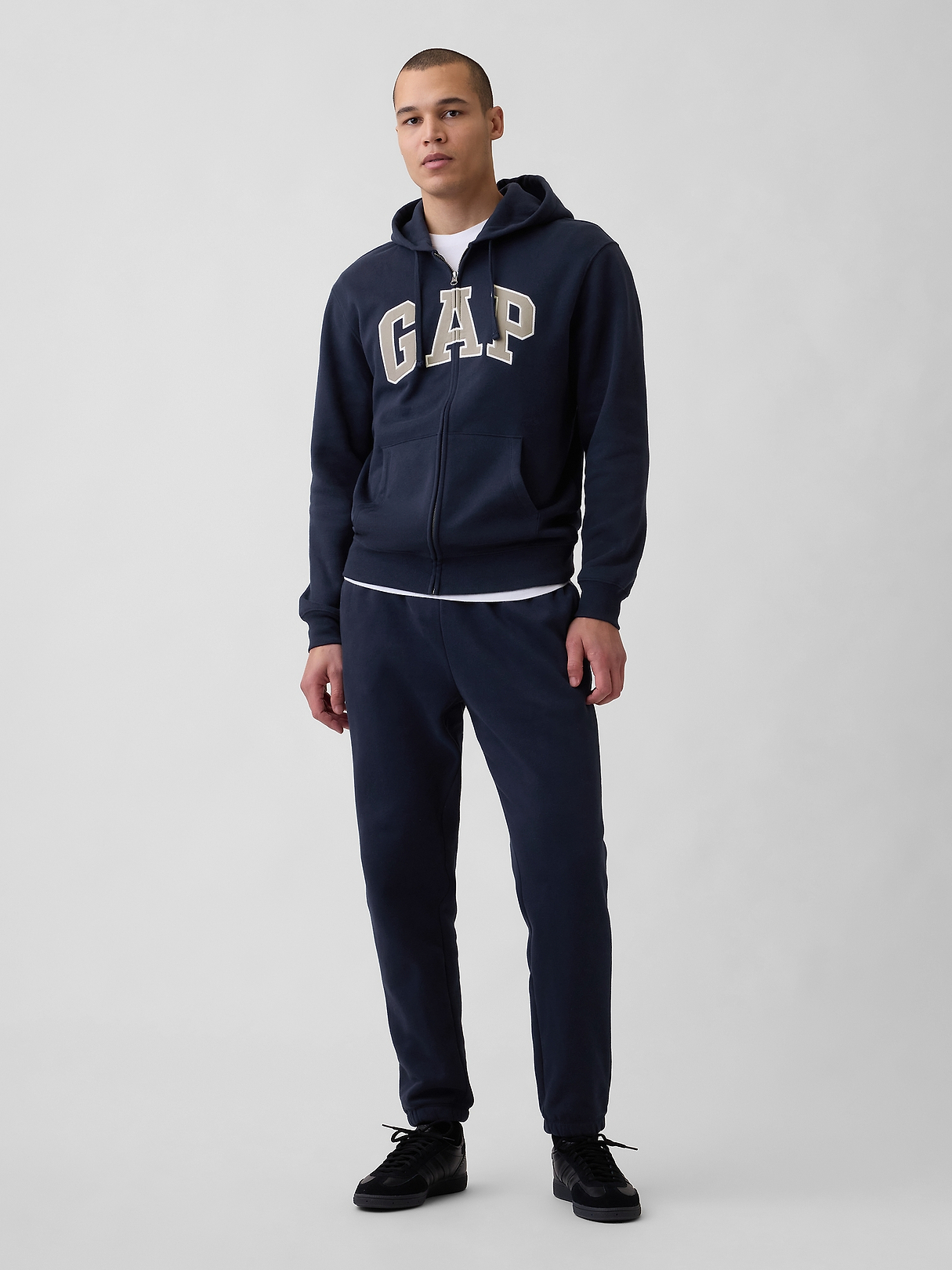 Adult VintageSoft Arch Logo Zip Hoodie | Gap