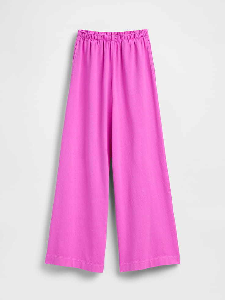 Image number 6 showing, Knit Wide-Leg Pants