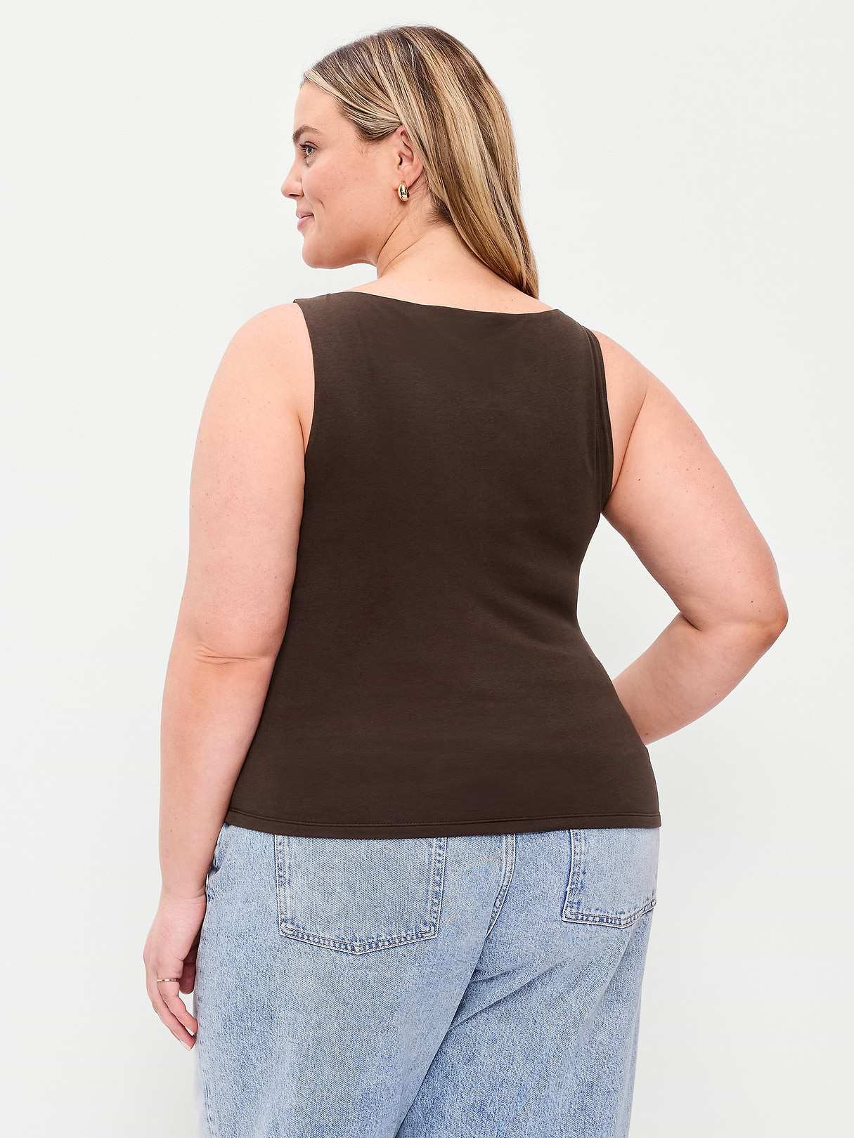 最終値下げ ✴︎drawers Boat Neck Tanktop プラム 最終値下げ