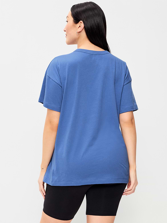 T-shirt long passe-partout surdimensionné