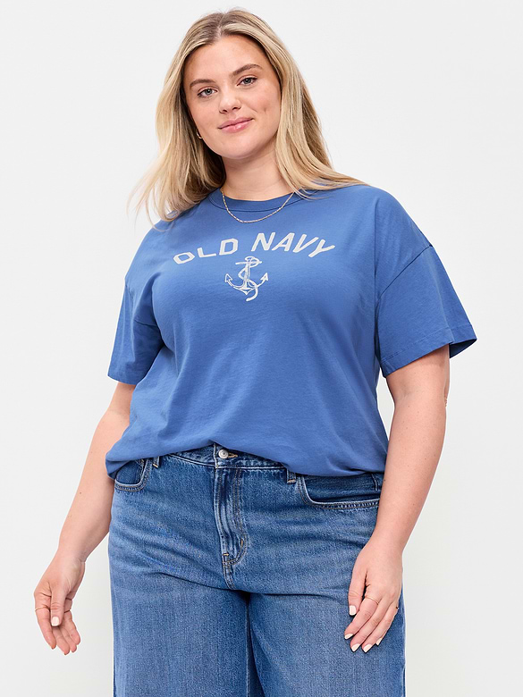 T-shirt long passe-partout surdimensionné
