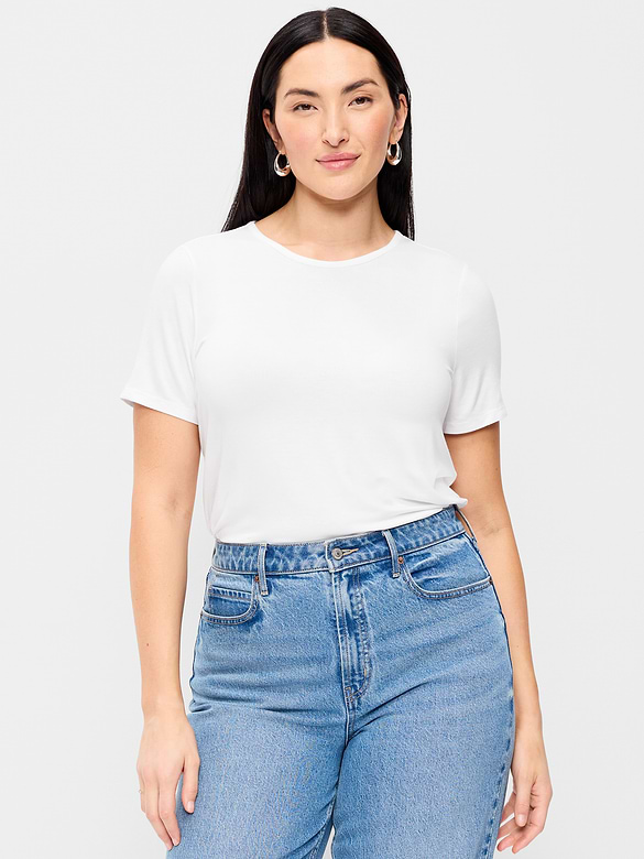 Luxe Crew-Neck T-Shirt