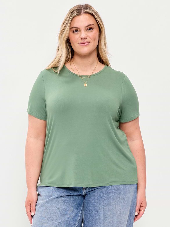 Luxe Crew-Neck T-Shirt