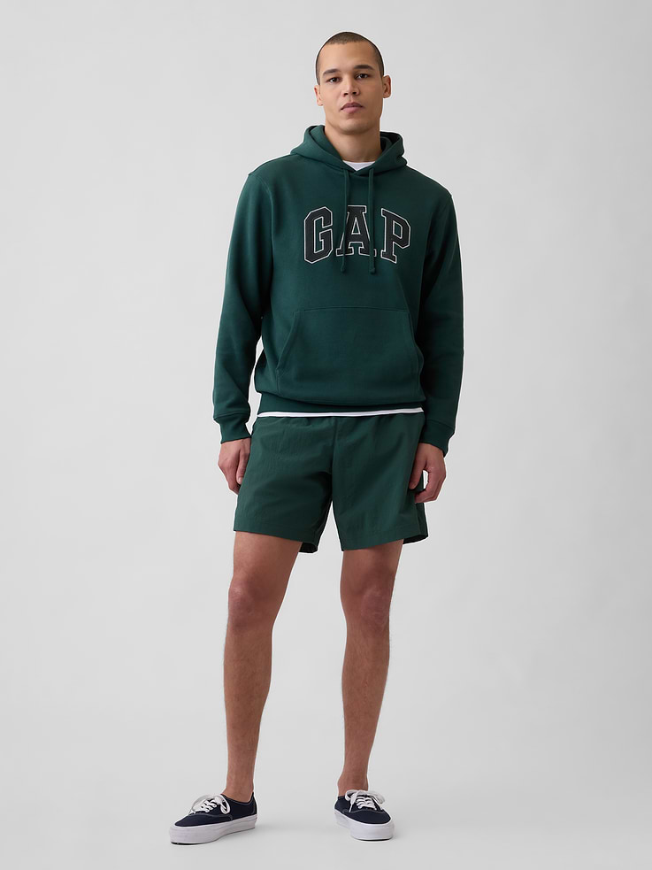 Image number 2 showing, Adult VintageSoft Arch Logo Hoodie
