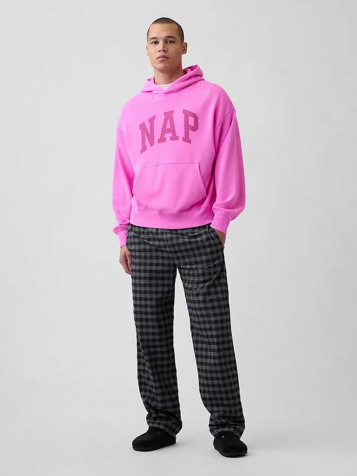 Image number 2 showing, Adult VintageSoft NAP Logo Hoodie