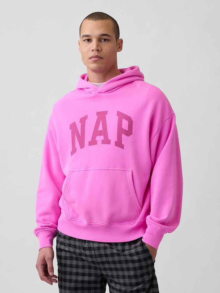 Image number 1 showing, Adult VintageSoft NAP Logo Hoodie