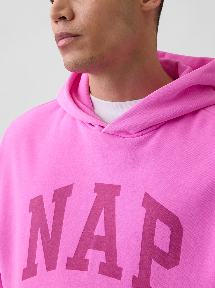 Image number 4 showing, Adult VintageSoft NAP Logo Hoodie