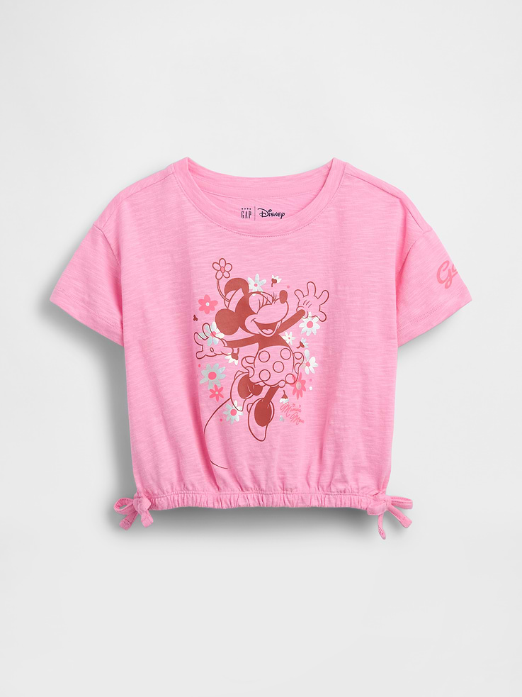 Image number 1 showing, Gap × Disney Baby & Toddler Organic Cotton Bow Graphic T-Shirt