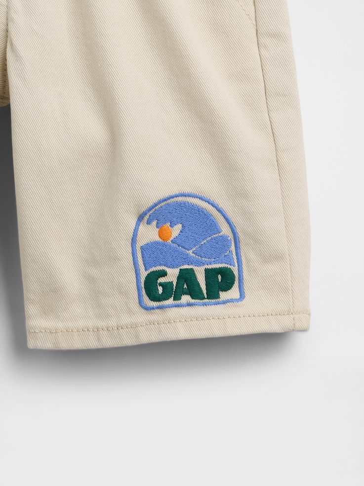 Image number 3 showing, babyGap Pull-On Loose Denim Shorts
