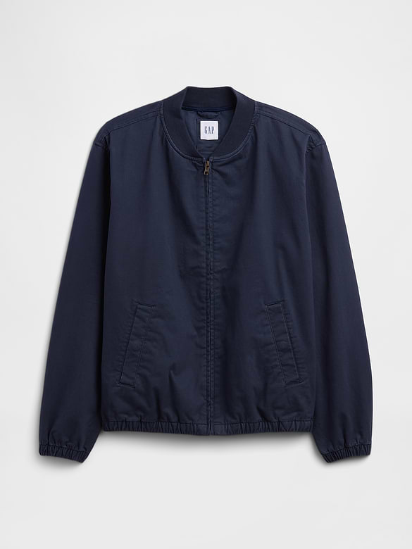 Relaxed Bomber Jacket