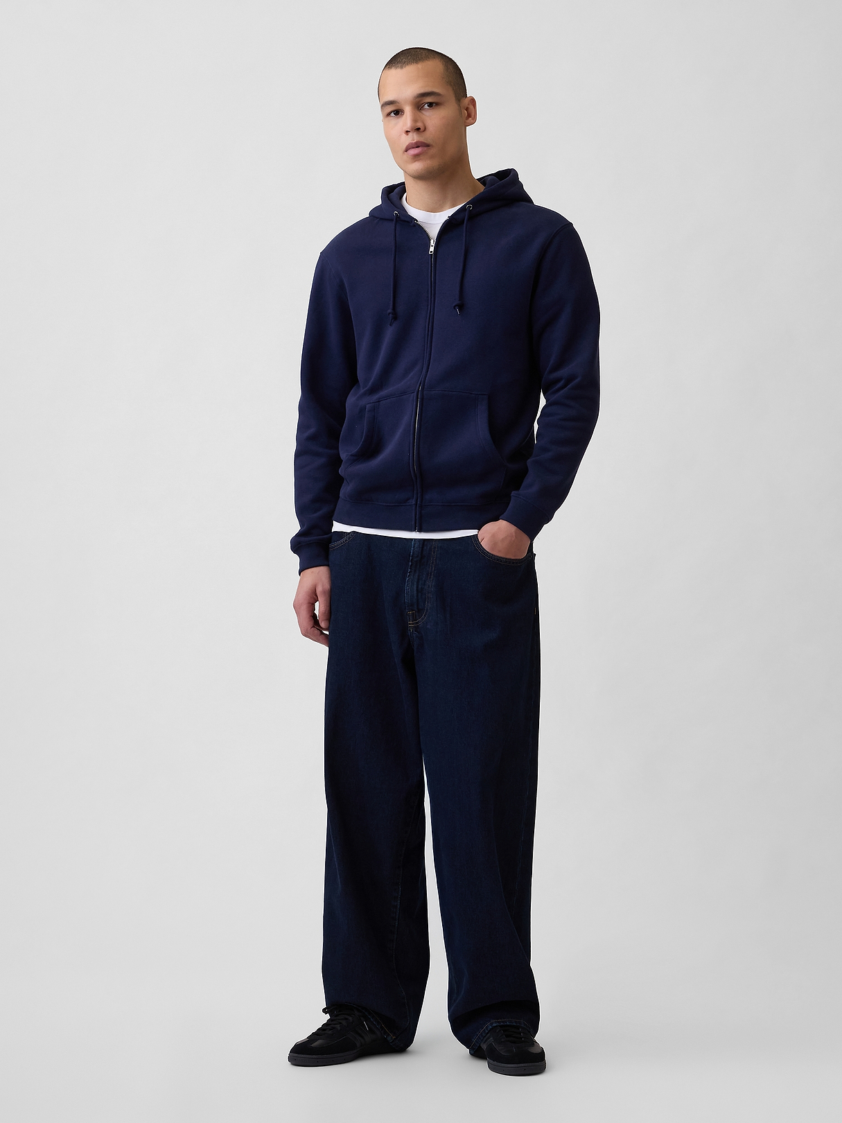 Adult VintageSoft Relaxed Zip Hoodie | Gap