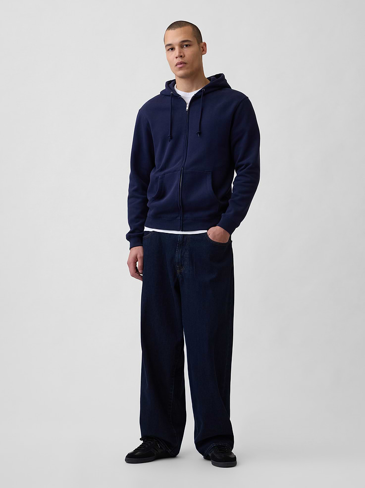 Image number 2 showing, Adult VintageSoft Relaxed Zip Hoodie