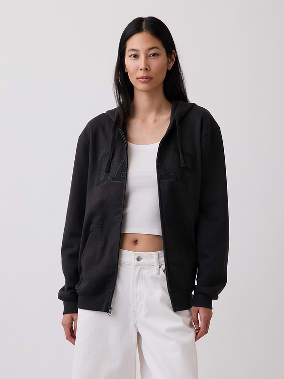 Adult VintageSoft Arch Logo Zip Hoodie