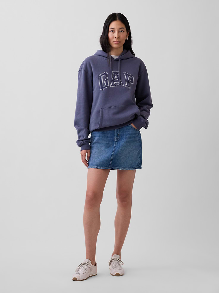 Image number 6 showing, Adult VintageSoft Arch Logo Hoodie