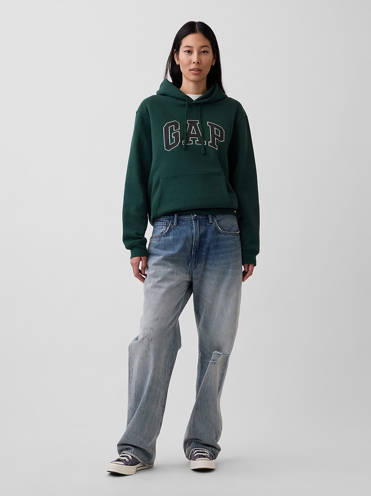 Image number 6 showing, Adult VintageSoft Arch Logo Hoodie
