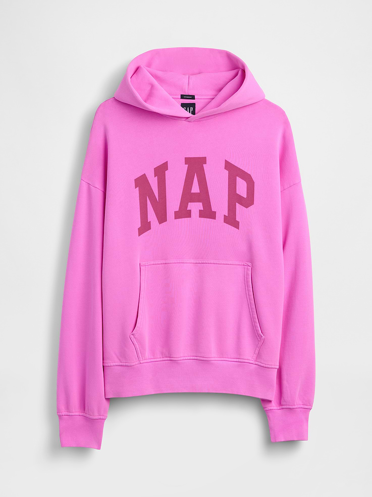 Image number 7 showing, Adult VintageSoft NAP Logo Hoodie