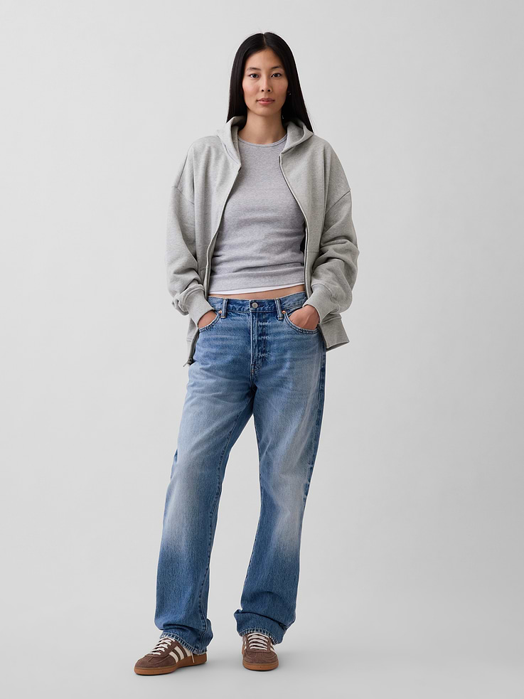 Image number 6 showing, Adult Heavyweight Oversized Zip Hoodie