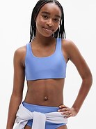 Image number 1 showing, Athleta Girl Cloud Scoop Bikini Top