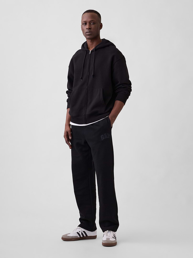 Image number 1 showing, Gap Logo Straight-Leg Sweatpants