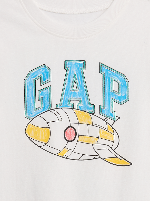 babyGap Colorable Graphic T-Shirt