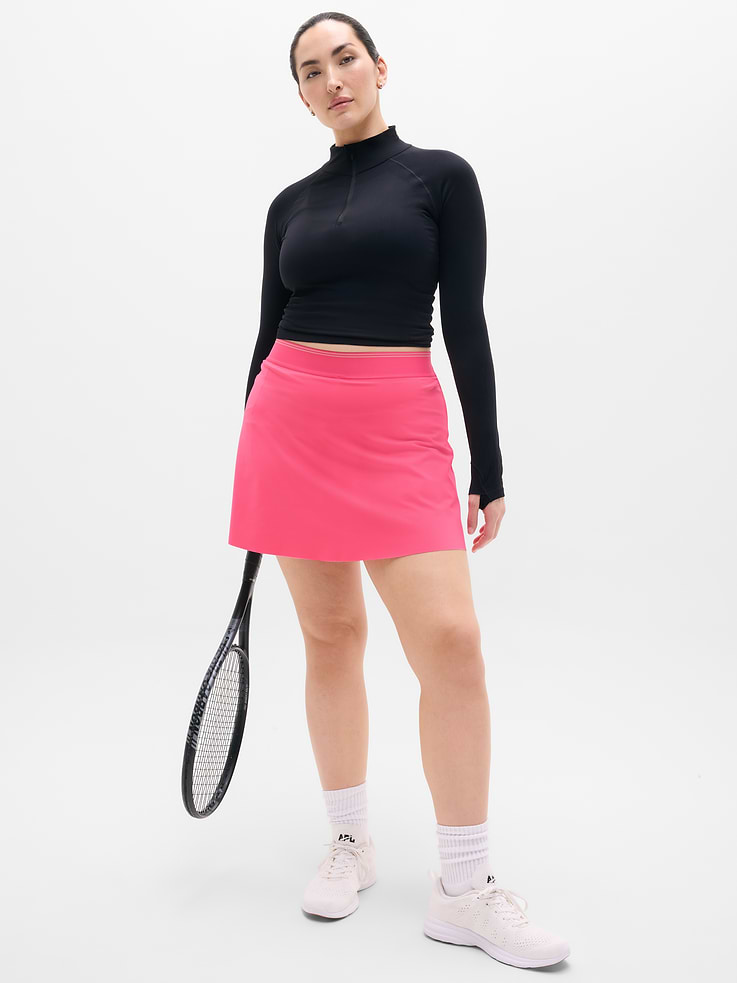 Image number 5 showing, Ace A-Line Tipped 15.5" Skort