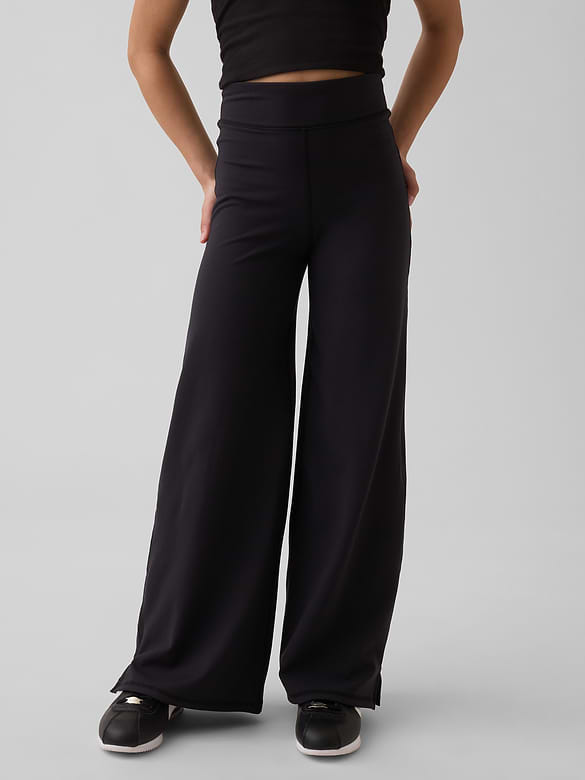Kids Performance Wide-Leg Leggings
