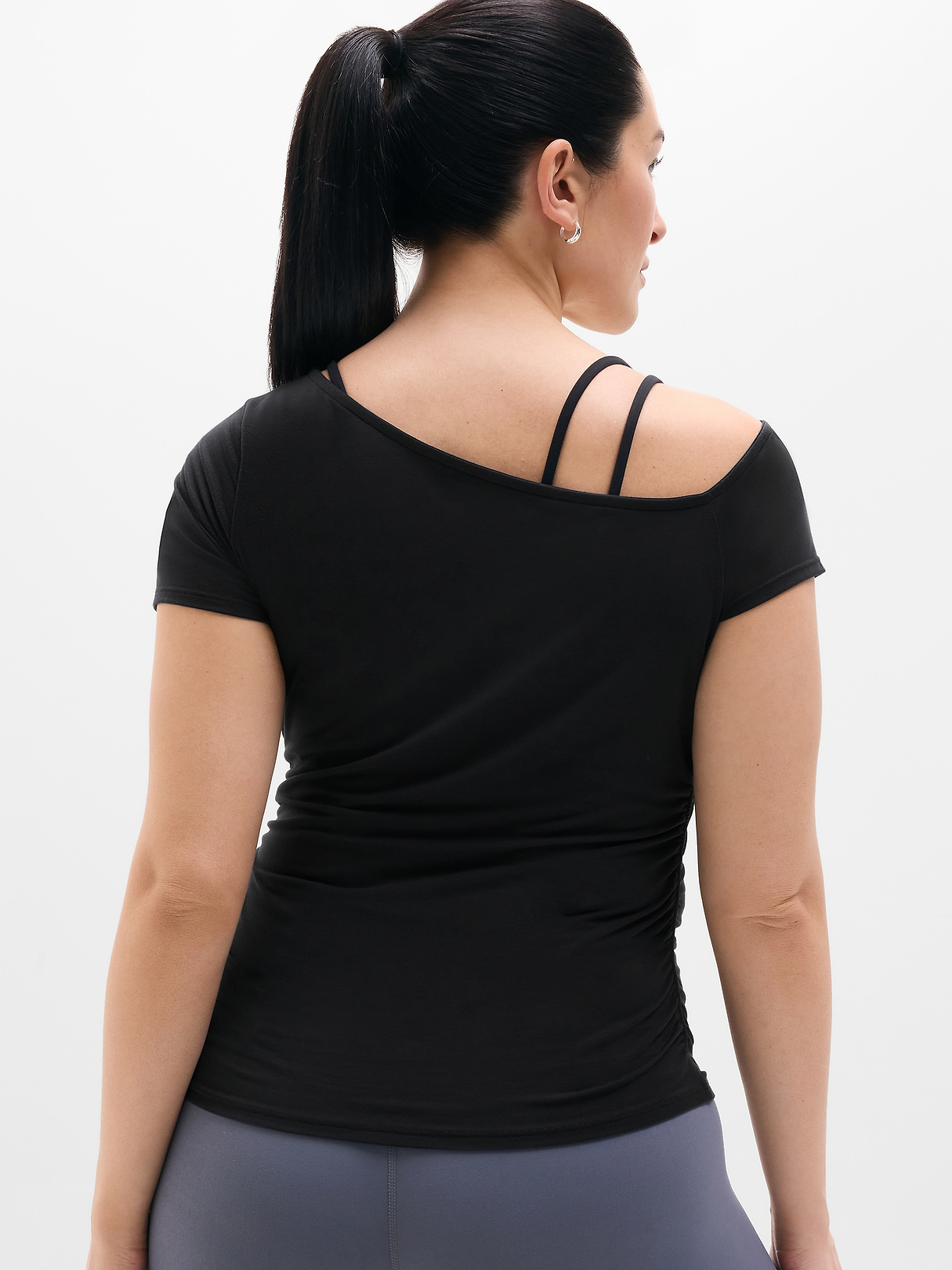 Move With Ease One Shoulder Tee | Athleta