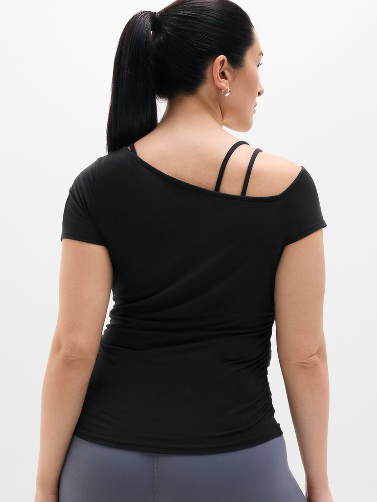 Image number 5 showing, Move With Ease One Shoulder Tee